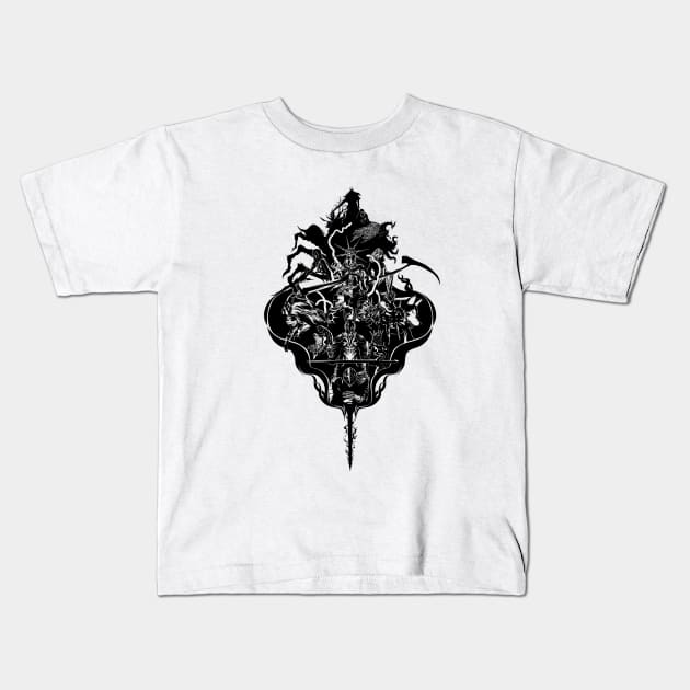 My Dark Soul Kids T-Shirt by Fearcheck